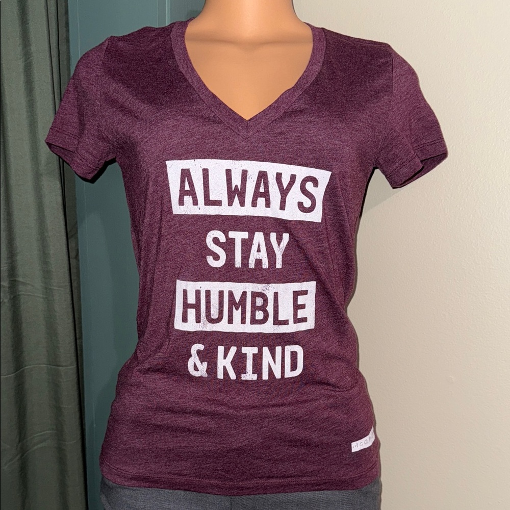 Bella Canvas Burgundy Graphic Tee